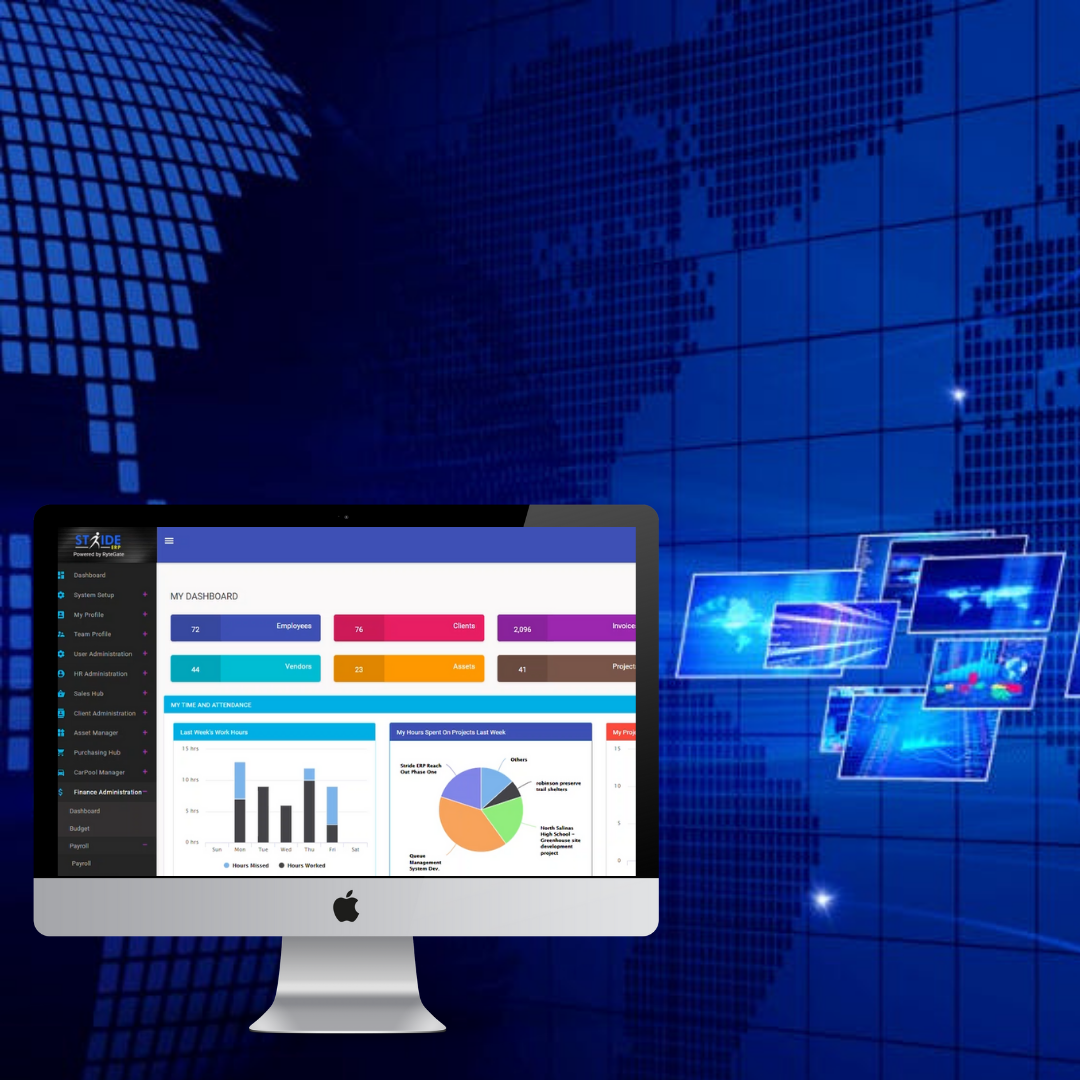 Information technology sector illustration