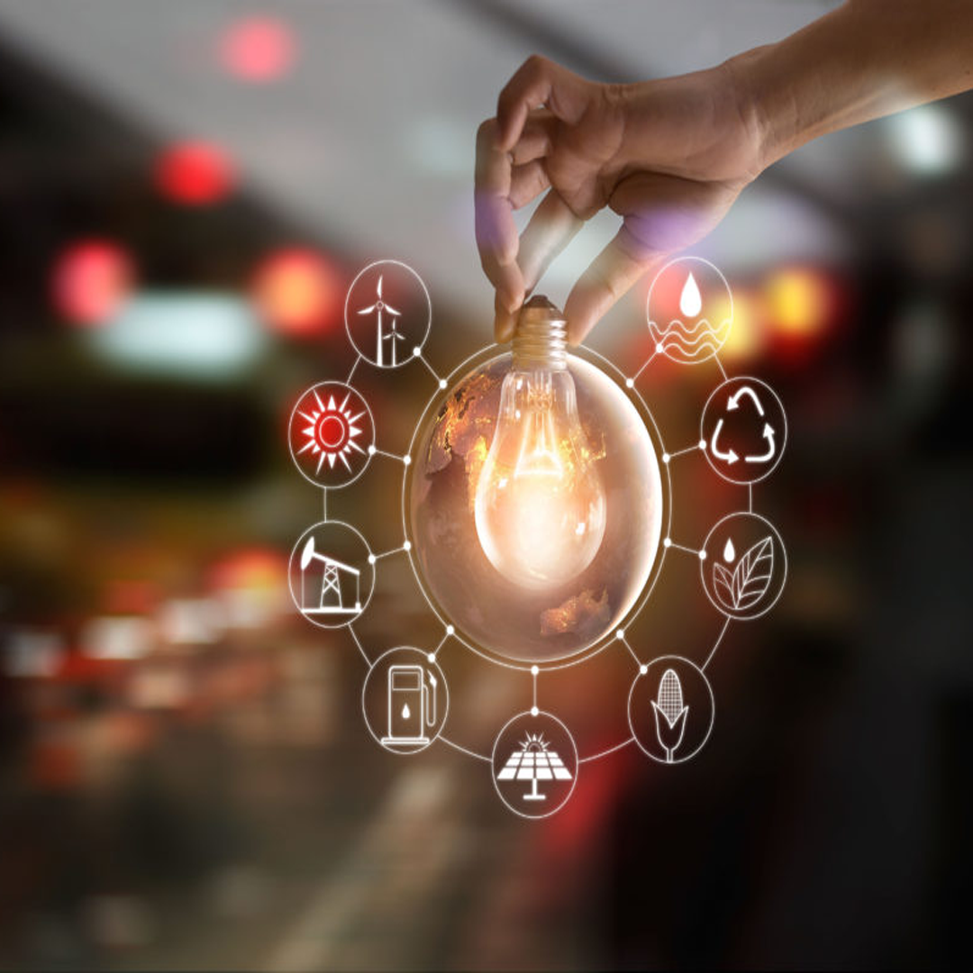 Energy and utility industry illustration